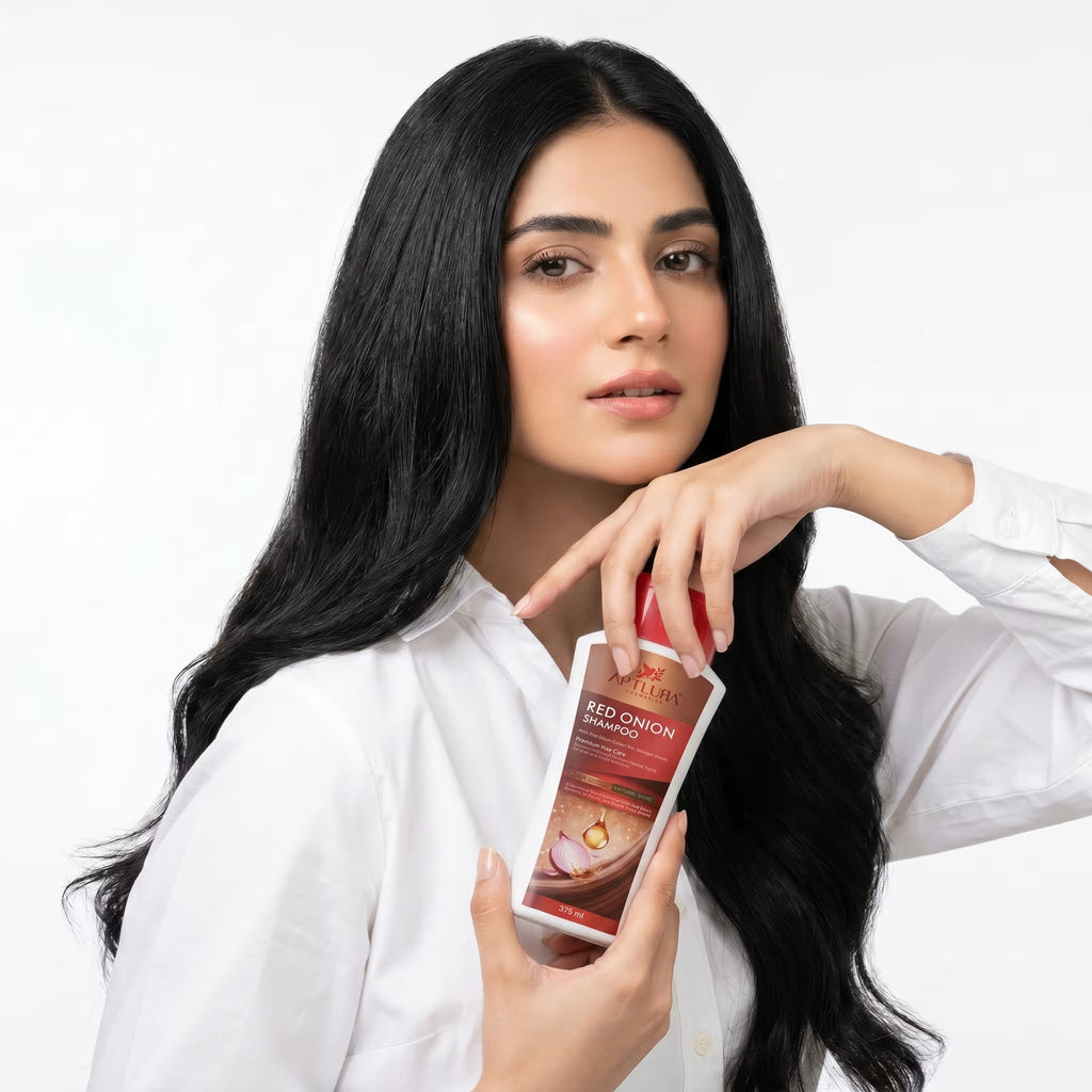 Aptlura Red Onion Shampoo – 375ml