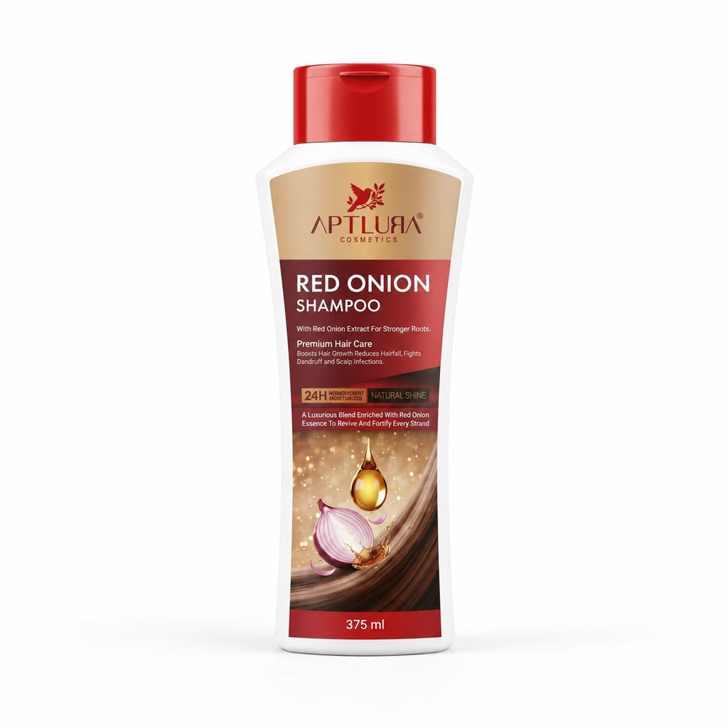 Aptlura Red Onion Shampoo – 375ml