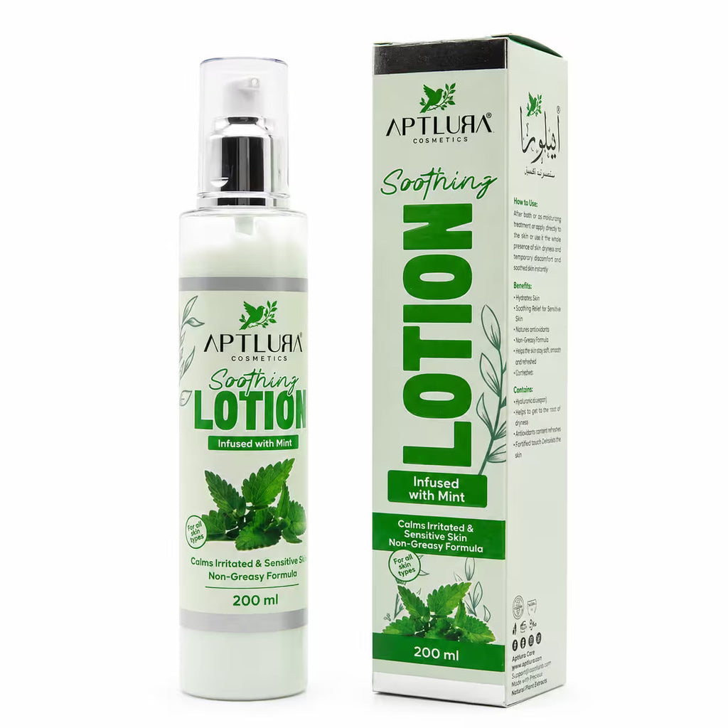 Aptlura Soothing Lotion Infused with Mint 200 ml