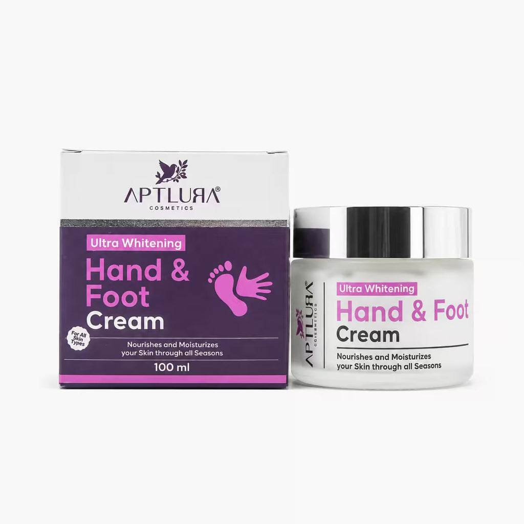 Aptlura Ultra Whitening Hand & Foot Cream 100ml
