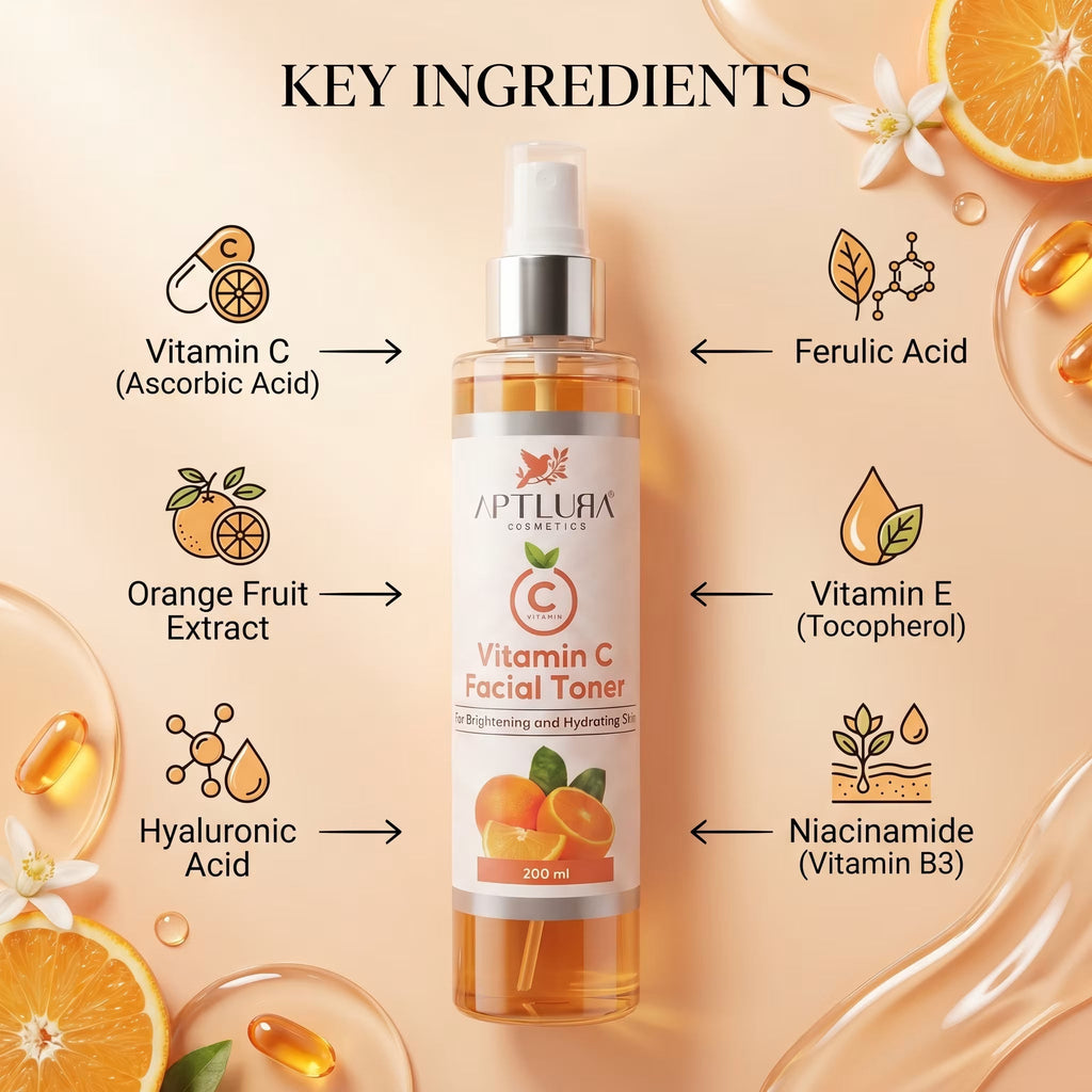 Aptlura Vitamin C Facial Toner – 200 ml