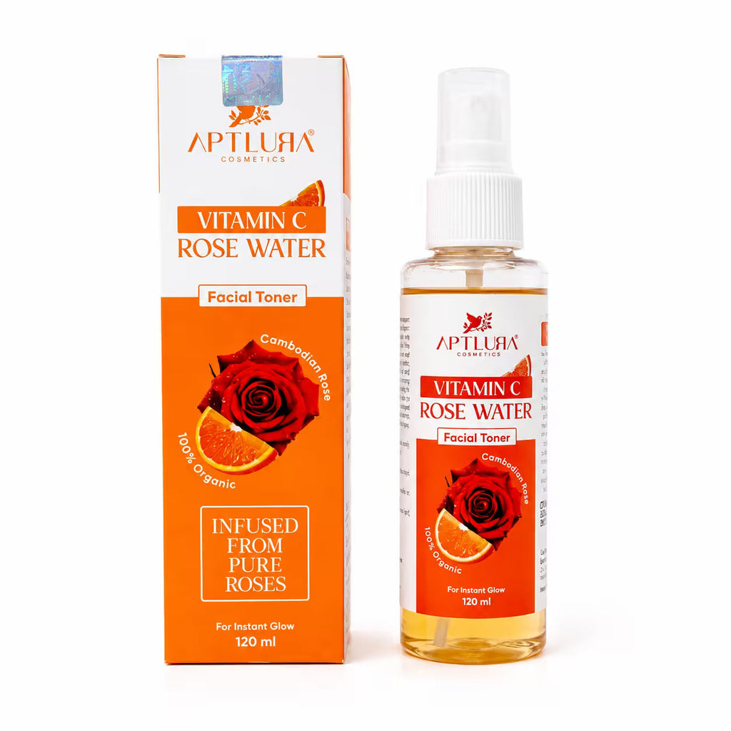 Aptlura Vitamin C Rose Water Toner – 120ml