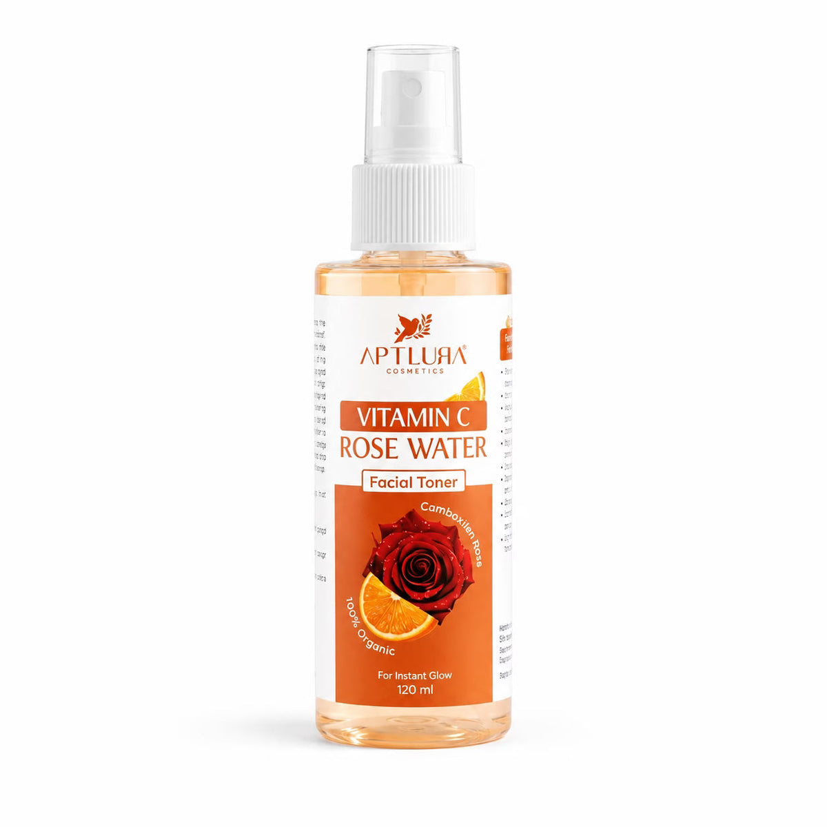 Aptlura Vitamin C Rose Water Toner – 120ml