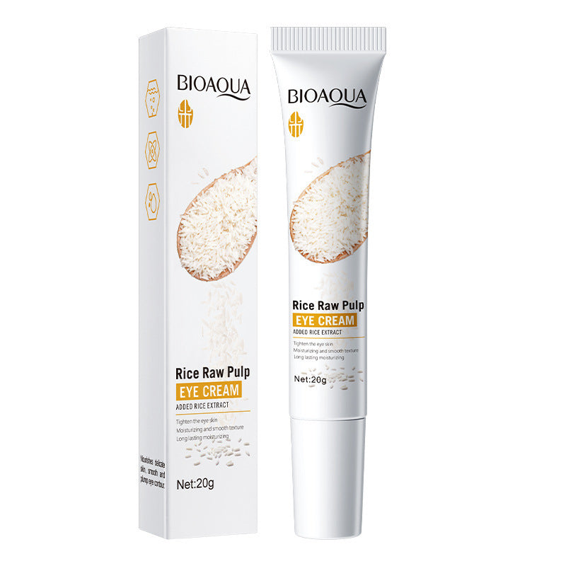 Bioaqua - Rice Eye Cream Moisturizing & Brightening Eye Care - 20G