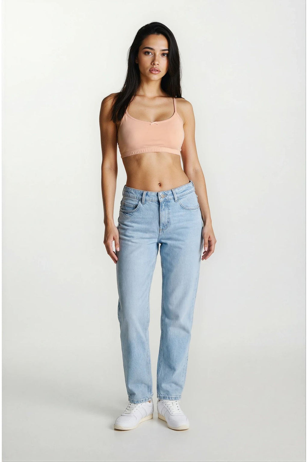 BLS - Abila Non Padded Cotton Teen Bra - Skin
