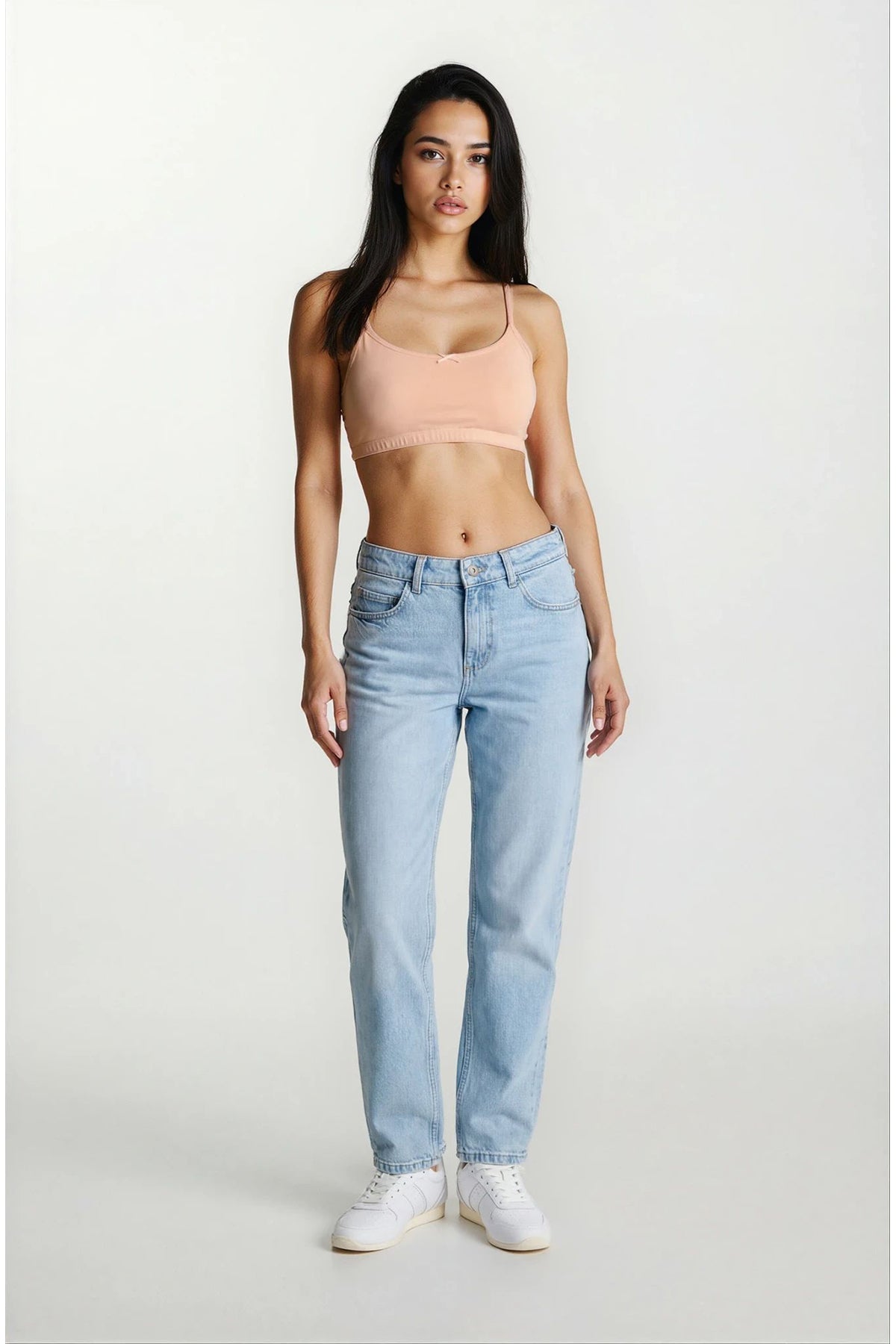 BLS - Abila Non Padded Cotton Teen Bra - Skin