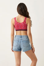BLS - Alizee Non Wired And Non Padded Cotton Crop Top