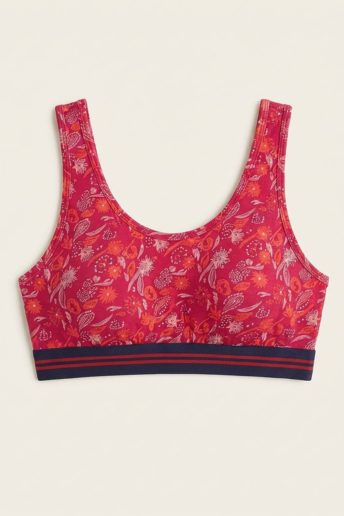 BLS - Alizee Non Wired And Non Padded Cotton Crop Top