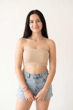 BLS - Bandeau Camisole - Beige