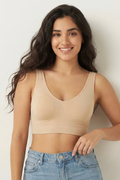 BLS - Big Girl Non Wired And Padded Bra - Skin