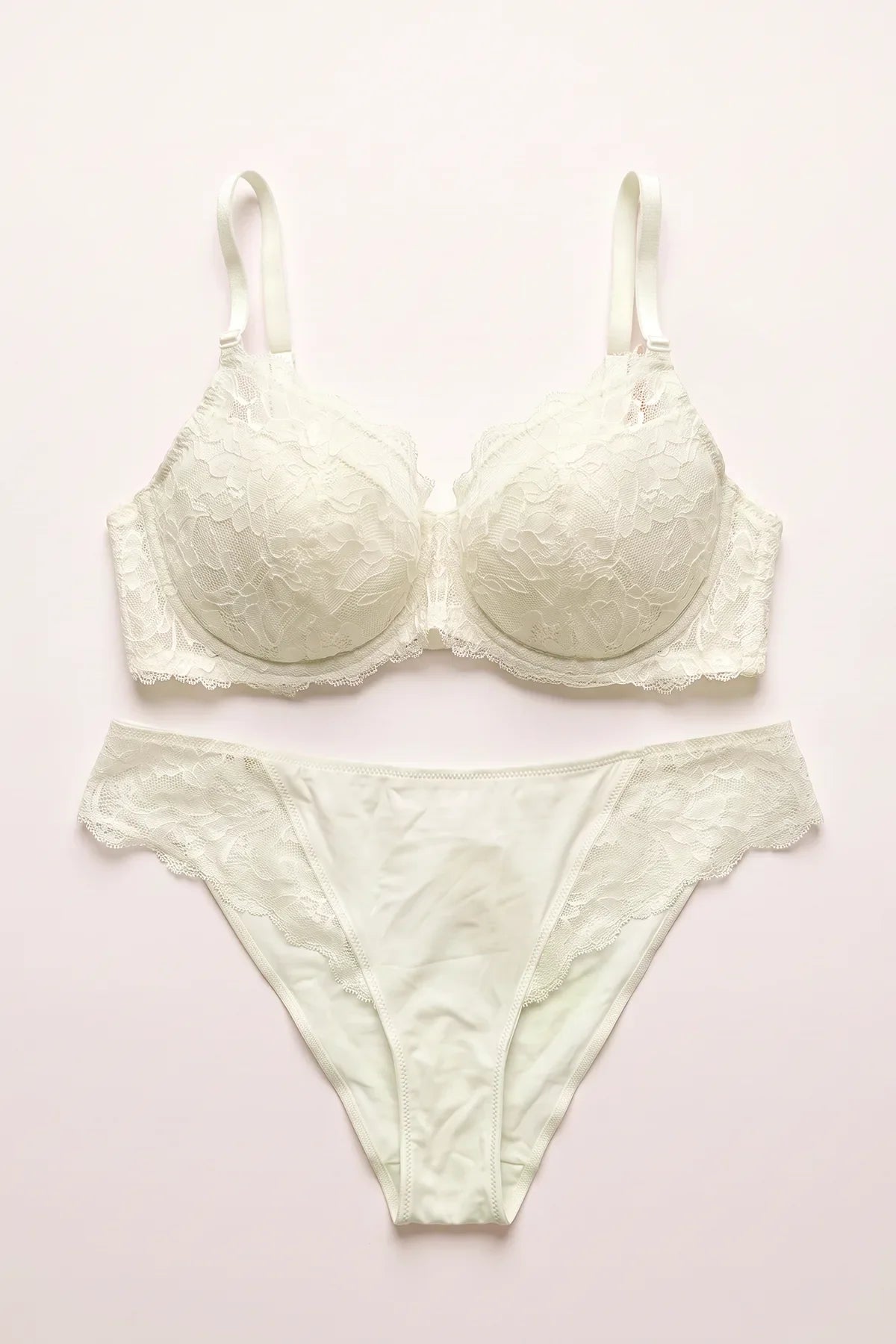 BLS - Bloomy Lace Wired Bra - Green