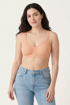 BLS - Calantha Non Wired And Non Padded Cotton Bra - Salmon