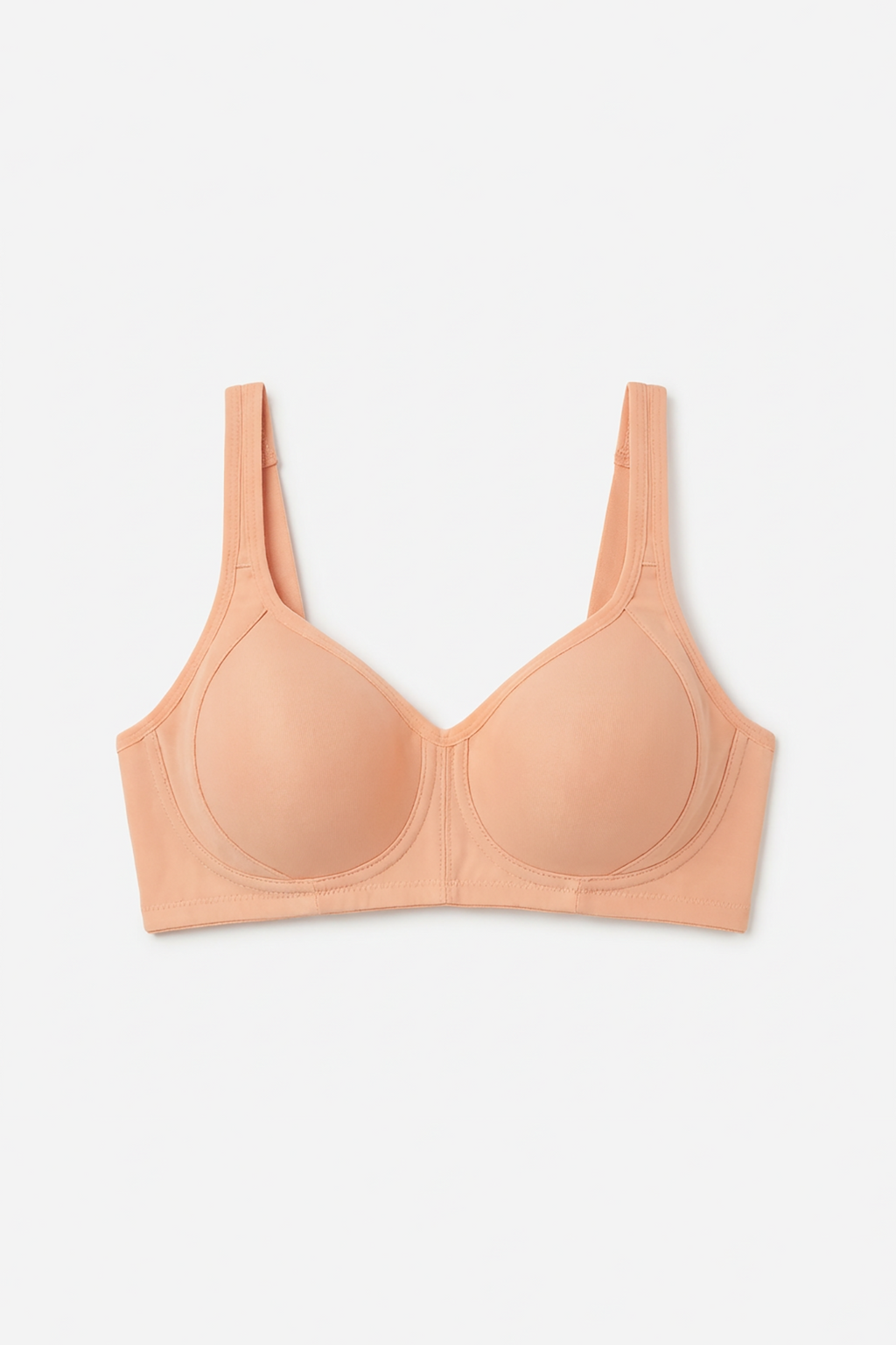 BLS - Calantha Non Wired And Non Padded Cotton Bra - Salmon