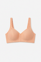 BLS - Calantha Non Wired And Non Padded Cotton Bra - Salmon