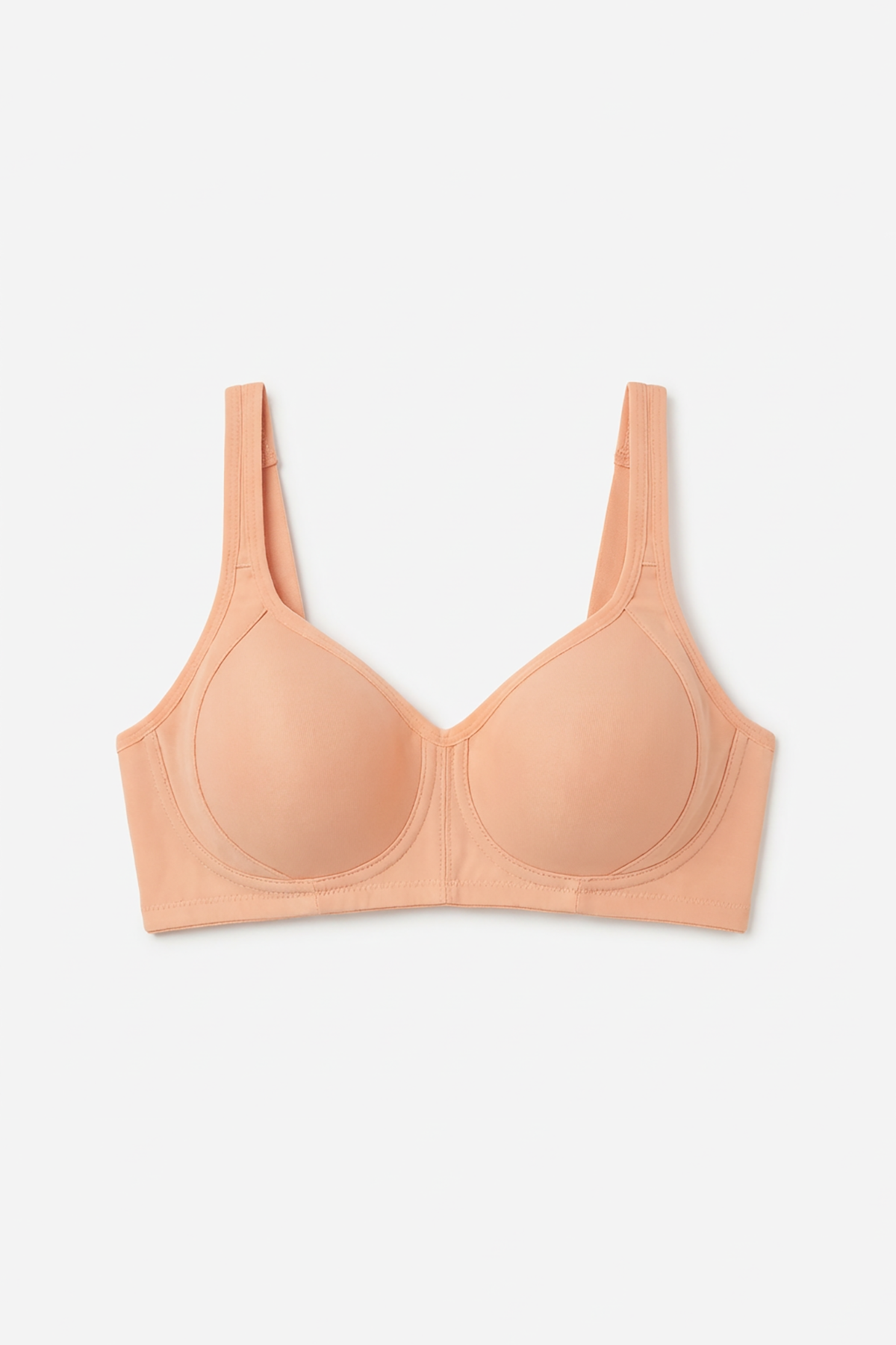 BLS - Calantha Non Wired And Non Padded Cotton Bra - Salmon