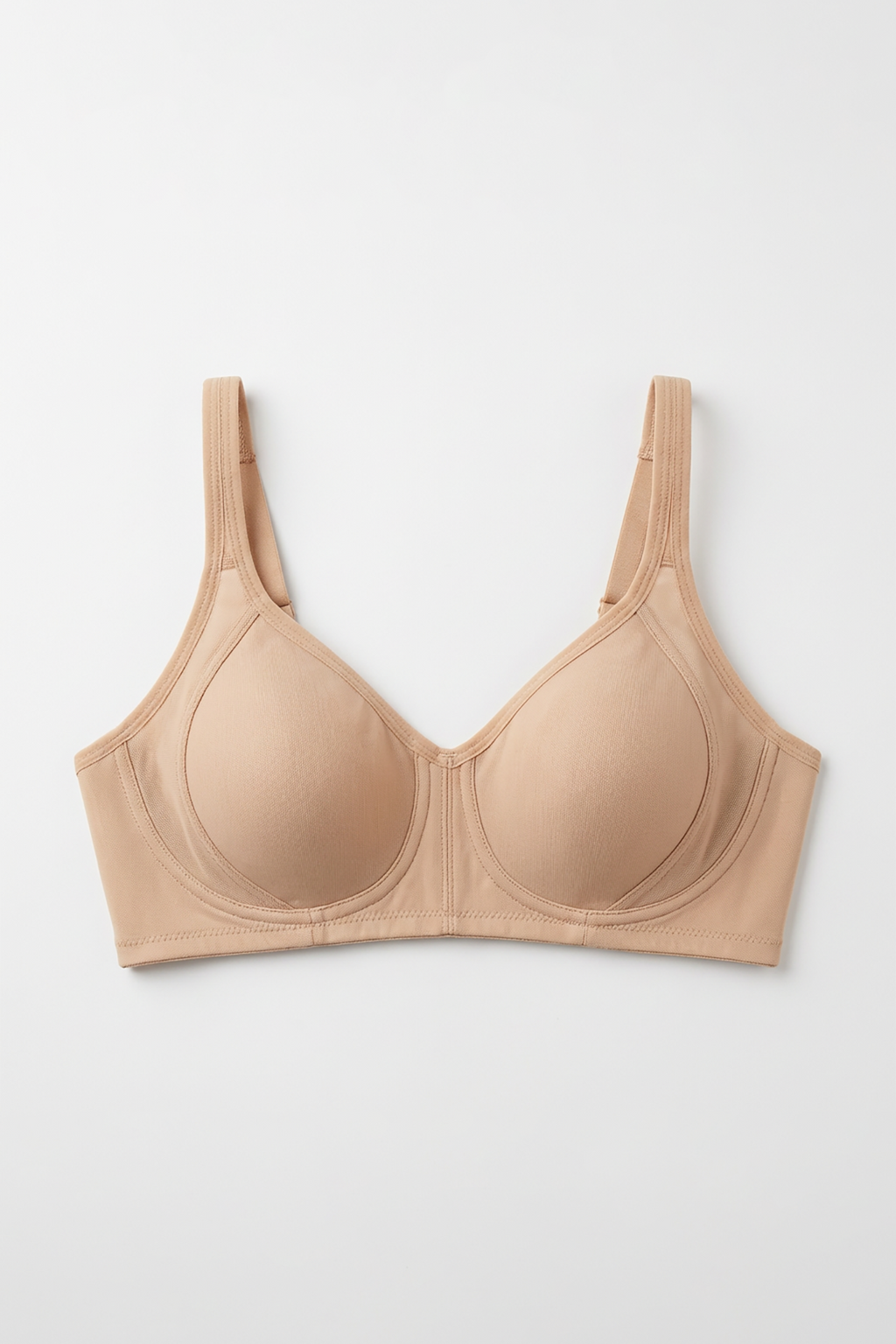 BLS - Calantha Non Wired And Non Padded Cotton Bra - Skin