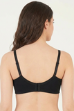 BLS - Cansu Non Wired And Non Padded Cotton Bra - Black