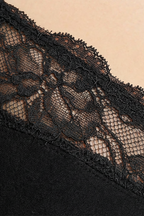 BLS - Cansu Non Wired And Non Padded Cotton Bra - Black