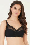 BLS - Cansu Non Wired And Non Padded Cotton Bra - Black