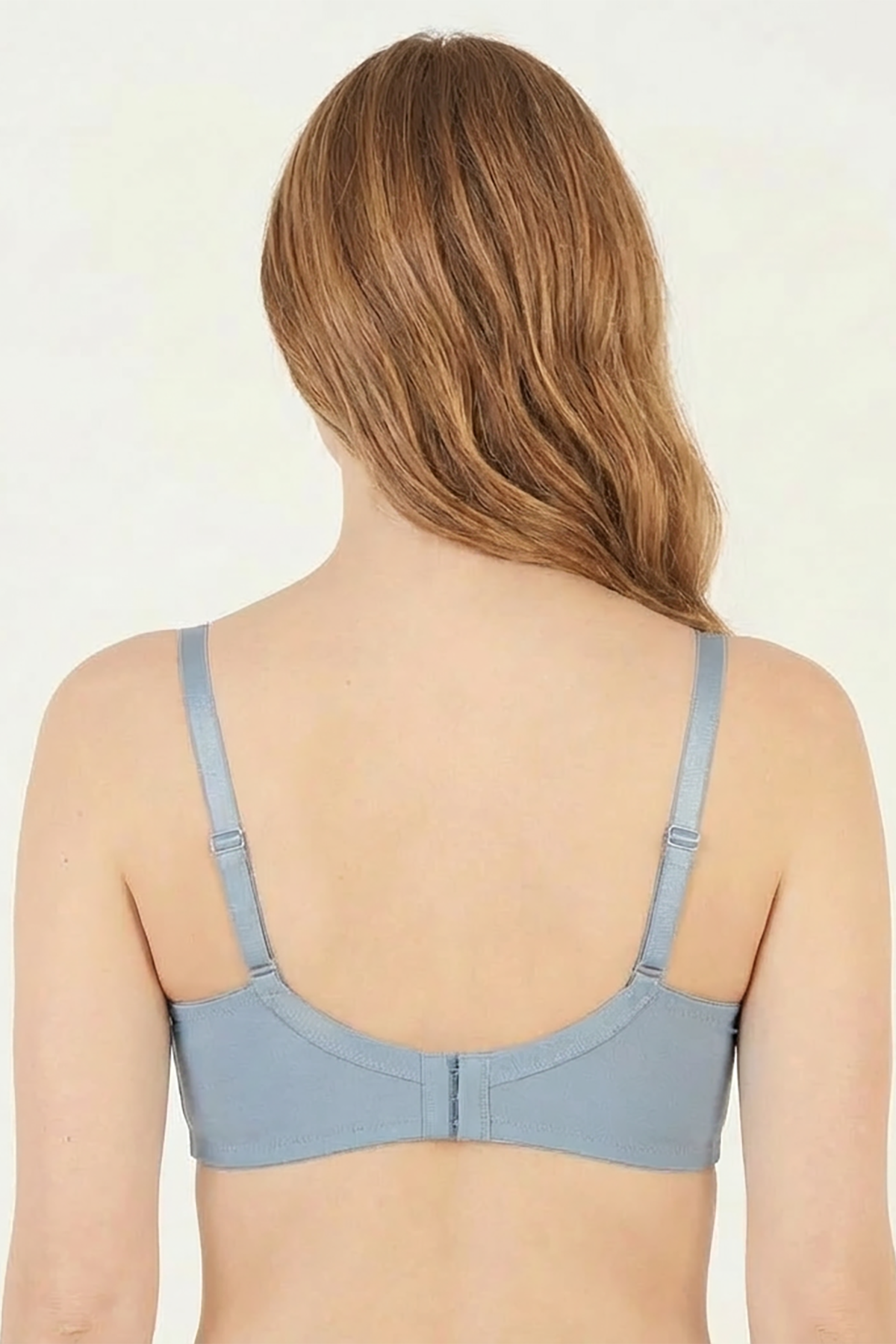 BLS - Cansu Non Wired And Non Padded Cotton Bra - Soft Blue