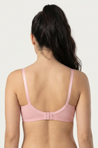 BLS - Caprina Non Wired And Non Padded Cotton Bra - Cosmo Pink