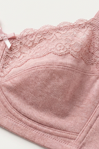BLS - Caprina Non Wired And Non Padded Cotton Bra - Soft Pink