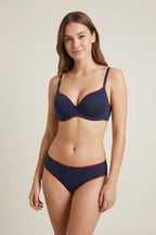 BLS - Cassia Cotton Brief - Navy