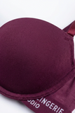 BLS - Cheree Wired And Padded Cotton Bra - Berry