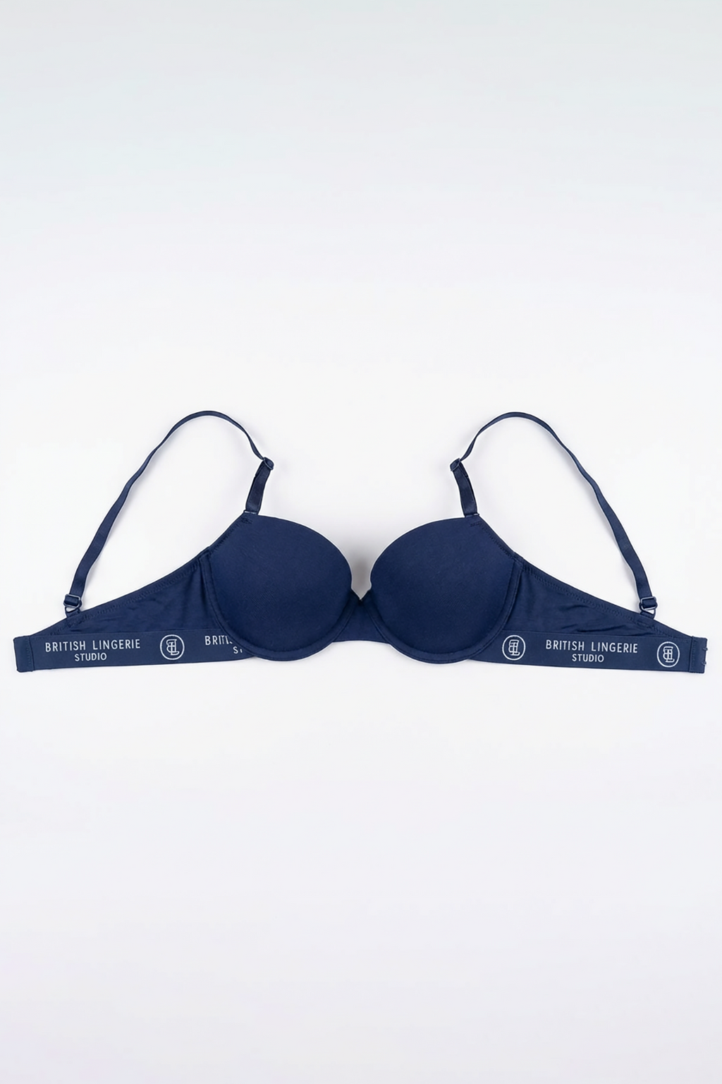 BLS - Cheree Wired And Padded Cotton Bra - Blue