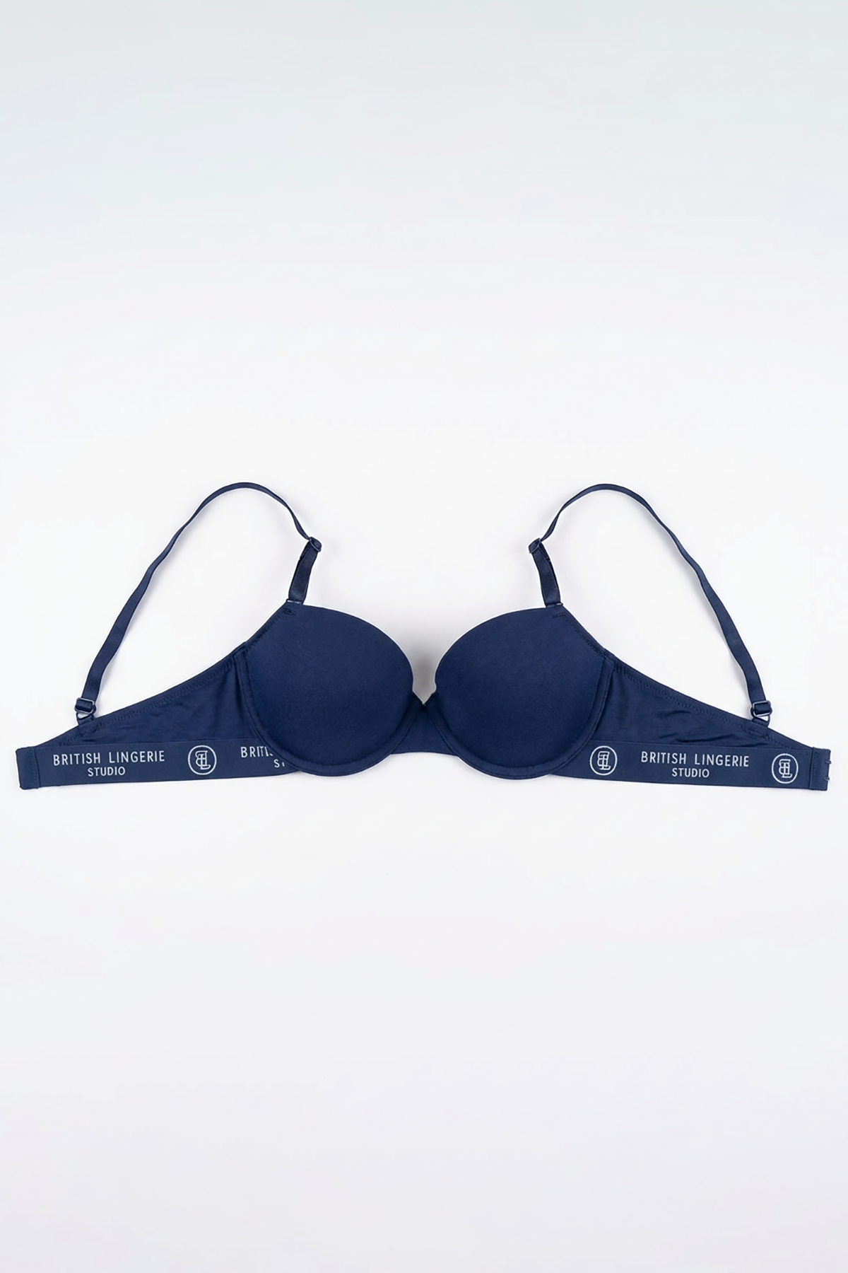 BLS - Cheree Wired And Padded Cotton Bra - Blue