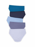 BLS - Clover Mid Rise Cotton Panty - Pack Of 5