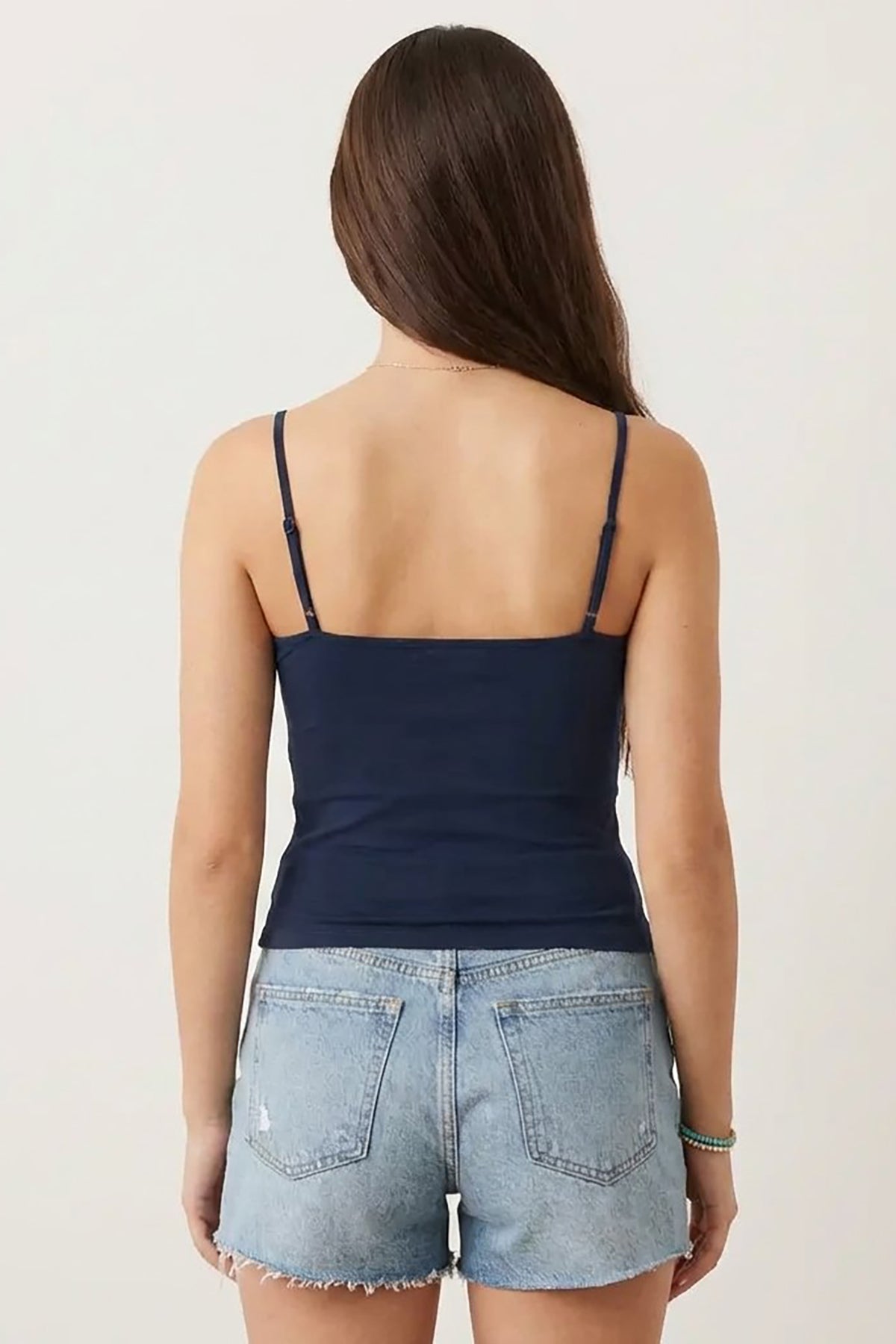 BLS - Colleen Stretchable Cotton Camisole - Blue