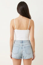 BLS - Colleen Stretchable Cotton Camisole - White