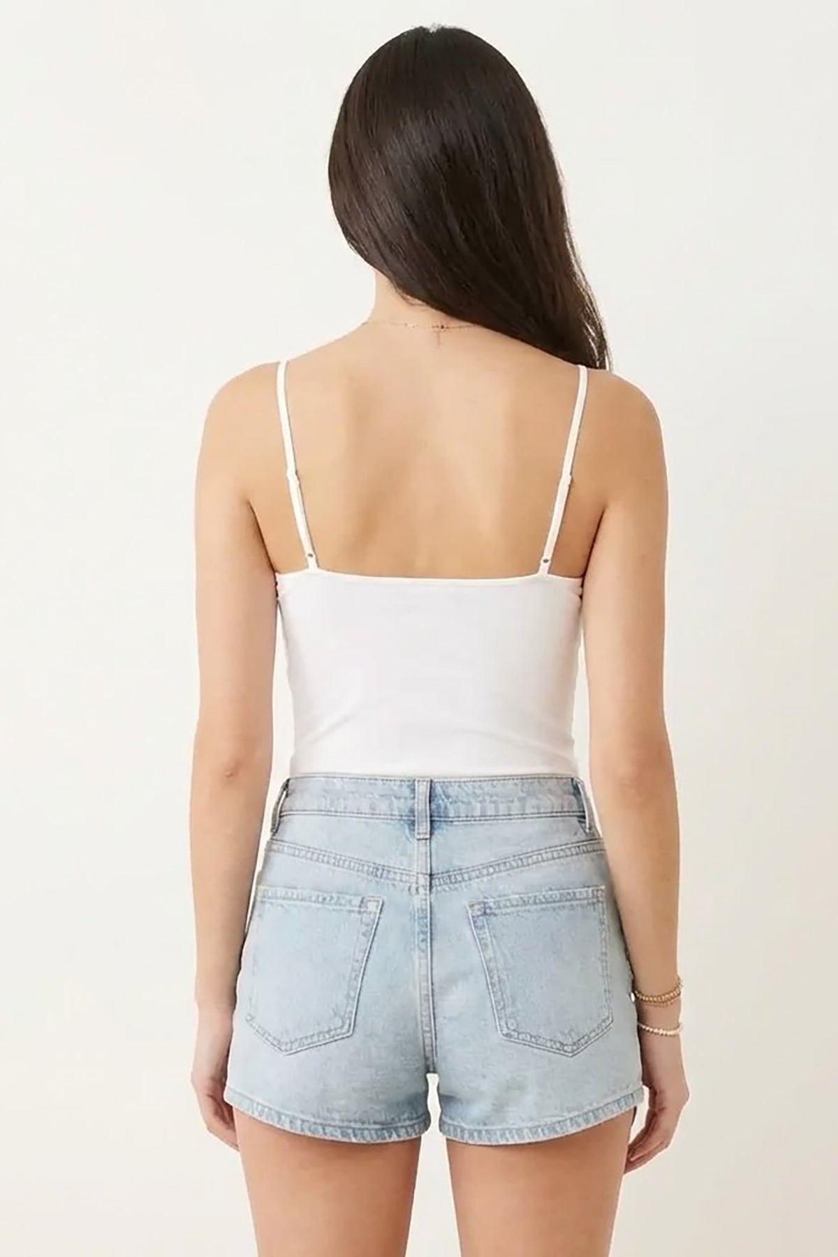 BLS - Colleen Stretchable Cotton Camisole - White