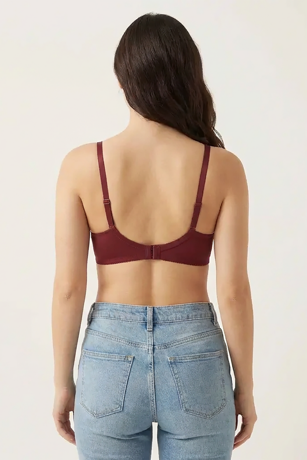 BLS - Colo Wired And Padded Cotton Bra - Hena