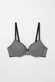 BLS - Colo Wired And Padded Cotton Bra - YD Black