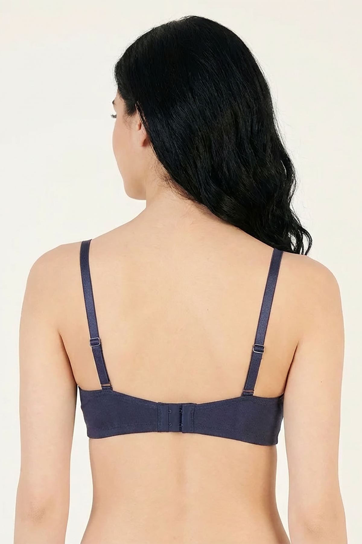 BLS - Cora Non wired And Non Padded Cotton Bra - Navy Blue