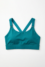 BLS - Eleanor Padded Sports Bra And Tights Set - Green