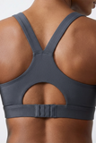 BLS - Eleanor Padded Sports Bra And Tights Set - Grey