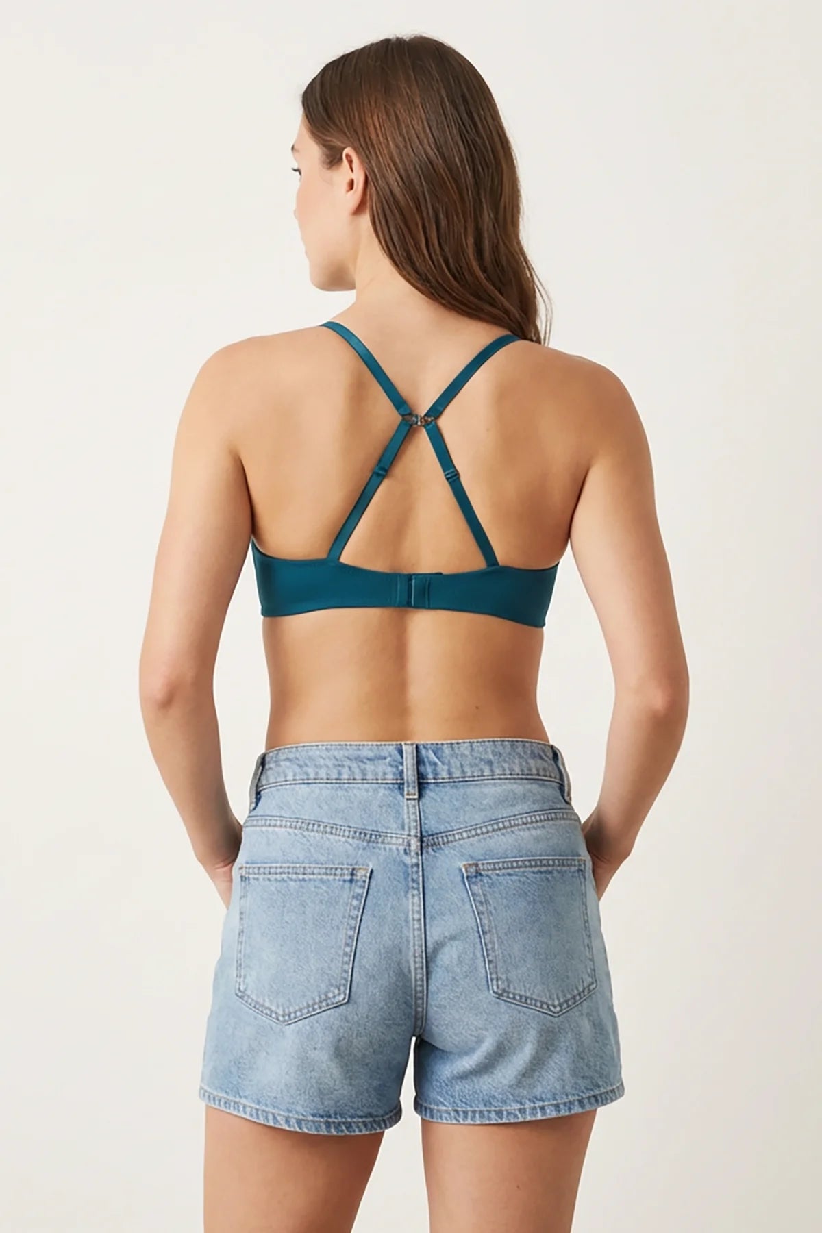 BLS - Emily Wired And Padded Bra - Dark Green