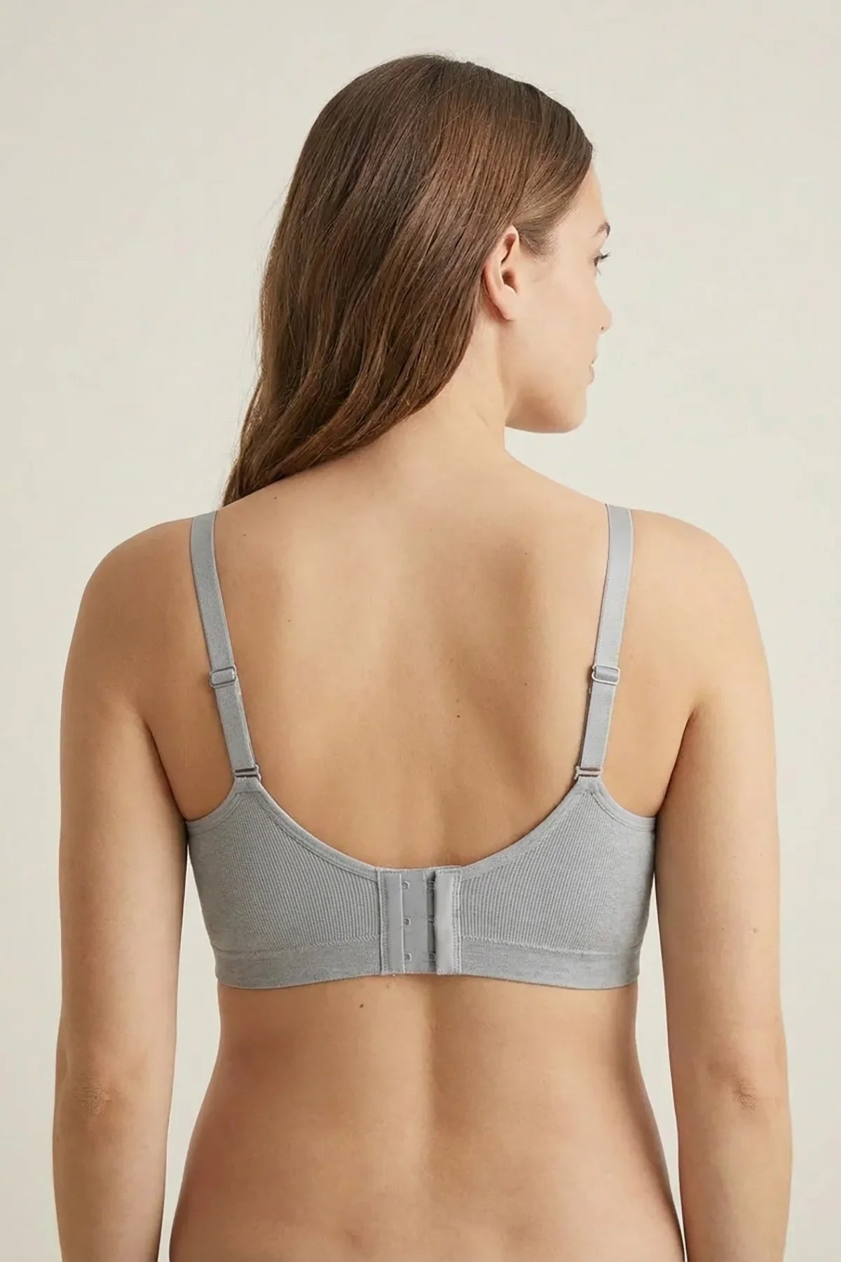 BLS - Nursing Comfort Bra - Heather Grey