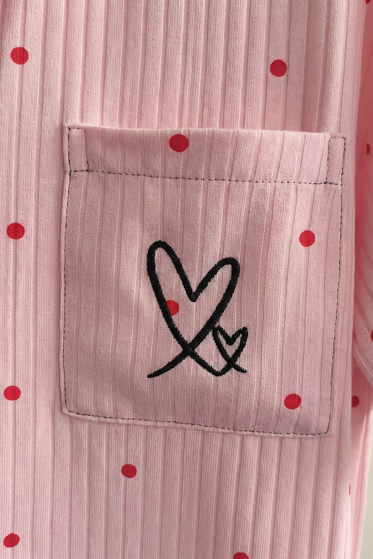 BLS - Pajama set -  Short sleeves with long pants - Pink