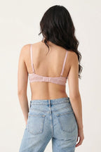 BLS - Paza Wired And Padded Cotton Bra - Soft Pink