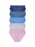 BLS - Pentas Mid Rise Cotton Panty - Pack Of 5