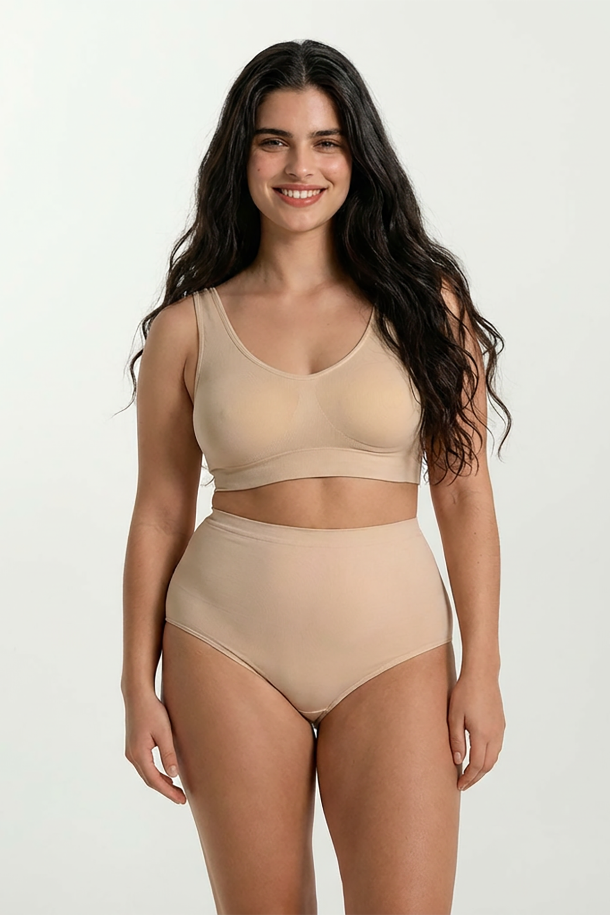 BLS - Perfect Waist Tummy Control Midwaist Shapewear - Skin