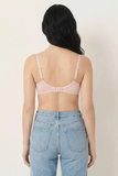 BLS - Pero Wired And Padded Cotton Bra - Pink
