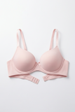 BLS - Pero Wired And Padded Cotton Bra - Pink