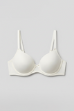 BLS - Pero Wired And Padded Cotton Bra - White