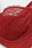 BLS - Petunia Non Padded And Wired Lace Bra - Cherry