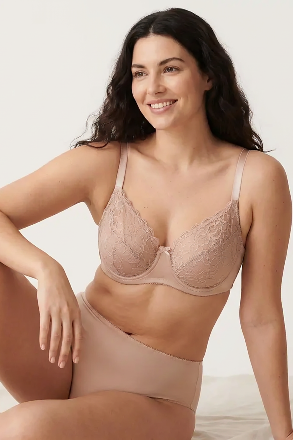 BLS - Petunia Non Padded And Wired Lace Bra - Piony